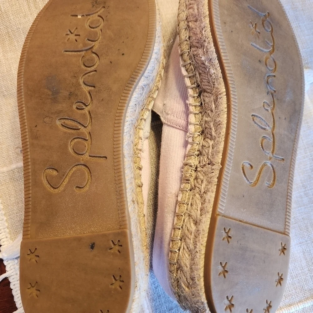 Splendid Laney Pastel Tie-Dye Espradilles sz 7 slip on canvas